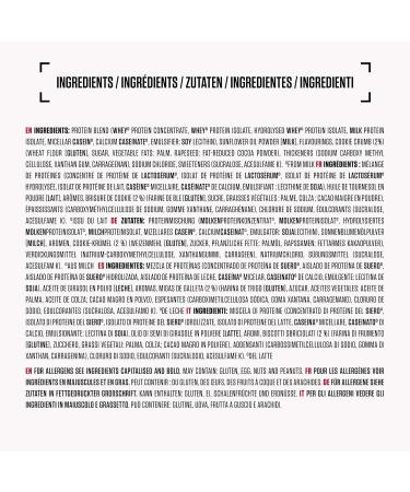 BSN Nutrition Syntha 6 Edge Protein Powder - Low-Carb Low-Sugar Whey Protein Shake with BCAAs - Cookies & Cream - 48 Servings 1.87 kg - Muscle Gain Supplement - Buy Online on GoSupps.com