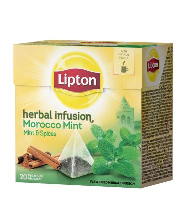 Lipton - Herbal Infusion Morocco Mint - 4x 20 Tea bags