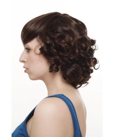 WIG ME UP SA031-2T33 Curly Short Hair Wig - Brown Mix | Best Quality International Shipping - Buy Online on GoSupps.com