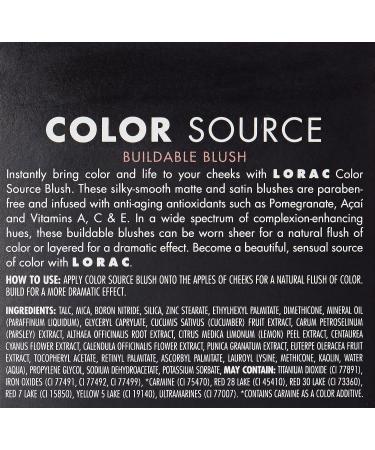 LORAC Color Source Buildable Blush in Ultraviolet - Vibrant and Buildable Cheek Color - Buy Online on GoSupps.com