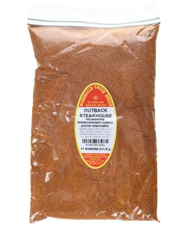 Marshalls Creek Spices Marshalls Creek Kosher Spices Outback Steakhouse Steak Rub No Salt Refill 11 Oz 11 ounces Garlic Pepper Turmeric 11 Count (Pack of 1)