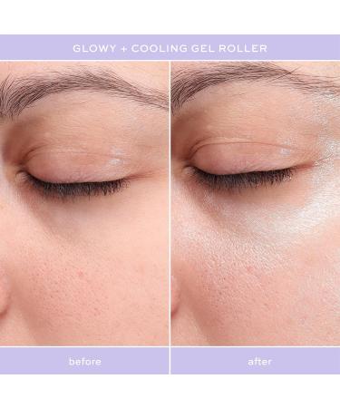 ITK Hydrating Glow Roller Face Serum with Niacinamide and Peptides Preps Skin for Makeup and Depuffs for Dewy Skin - Buy Online on GoSupps.com