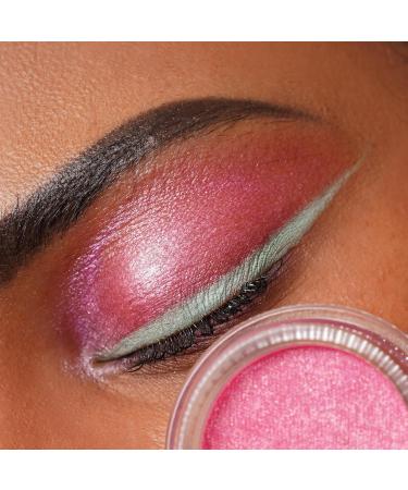 Oulac Glitter Eyeshadow - Light Pink Elder Shadow & Highlighter Duo | Waterproof Vegan & Cruelty-Free | Transparent Glitter Finish for Flawless Eye Makeup | 06g Sweet Pea - Buy Online on GoSupps.com