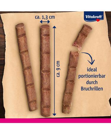Vita Power Cat Stick Treats - Healthy Meaty Mini Sticks with Plaice & Omega 3 for Gorgeous Fur | 20 Pack - Buy Online on GoSupps.com