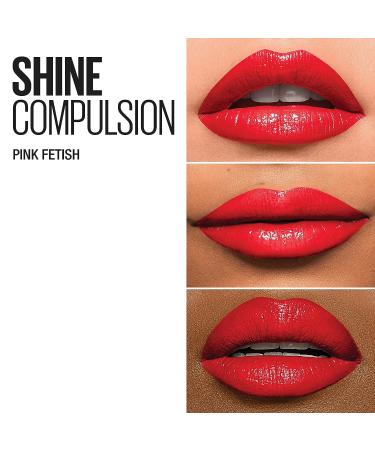 Maybelline Color Sensational Shine Compulsion Lipstick in Pink Fetish 0.1 Ounce - Pack of 1 - Buy Online on GoSupps.com