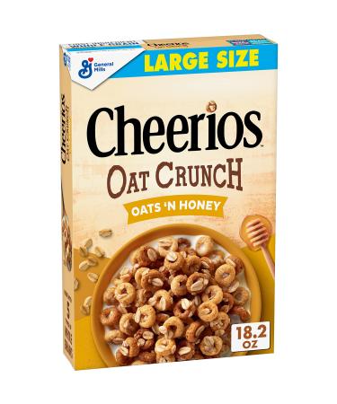 General Mills Cheerios Oat Crunch Oats 'N Honey 18.2 oz (515 g)