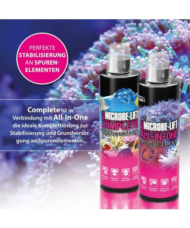Microbe-Lift All-in-One Coral Supply | Trace Elements & Vitamins for Vibrant Sea Water Aquariums | Boost Growth & Color | 3785ml (1 Gal) - Buy Online on GoSupps.com
