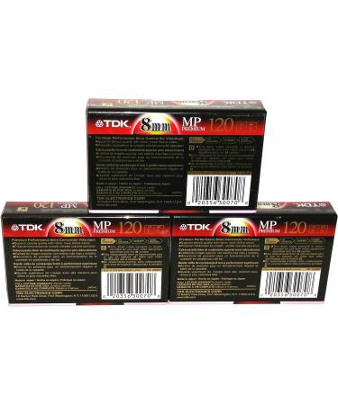 TDK P6-120 HS Video Tape 3-Pack - Discontinued by Manufacturer - Buy Online on GoSupps.com