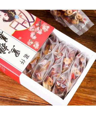 DAMAICHUHAI Black Sugar Jujube Tea Goji Berries Prepared Using Traditional Methods Individually Packaged for Convenient Preparation 300g/10.5oz. - Buy Online on GoSupps.com