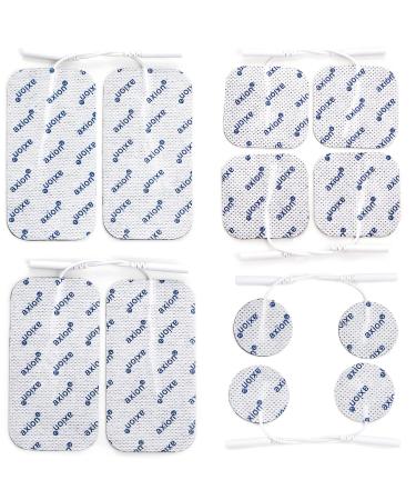 12-pack mixed set of electrode pads for EMS training and TENS pain therapy - Buy Online on GoSupps.com