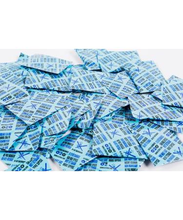 300 CC Oxygen Absorbers - 100 FDA Approved Bags for Food Storage | EU Compliant | Extend Food Freshness & Quality - Buy Online on GoSupps.com