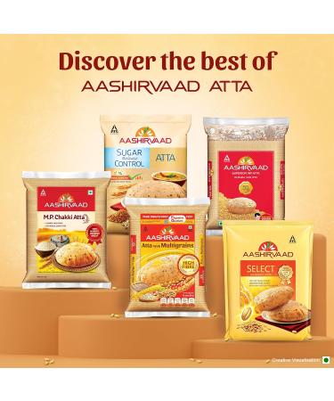 ITC Aashirvaad Atta with Multi Grains 11lb - Buy Online on GoSupps.com