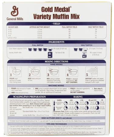 Gold Medal Variety Muffin Mix - 5 lb | Delicious Baking Mix for Home Bakers - Buy Online on GoSupps.com
