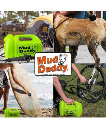 Mud Daddy Portable Pet Washing Device 5L - Green | Pet Cleaning & Grooming | Ideal for Muddy Walks - Buy Online on GoSupps.com