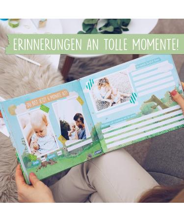 Twivee Baby Album - My First Year Memory Book for Girls & Boys | Durable Baby Diary & Keepsake Album - Buy Online on GoSupps.com