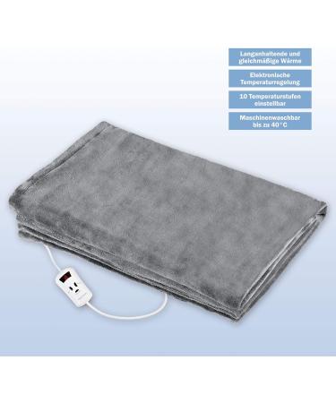 Proficare Heatable Thermal Blanket | Electric Cuddly Blanket with Fast Heating | Fluffy Heating Blanket | Automatic Switch-Off | Ideal for Couples | PC-WZD 3061 - Buy Online on GoSupps.com