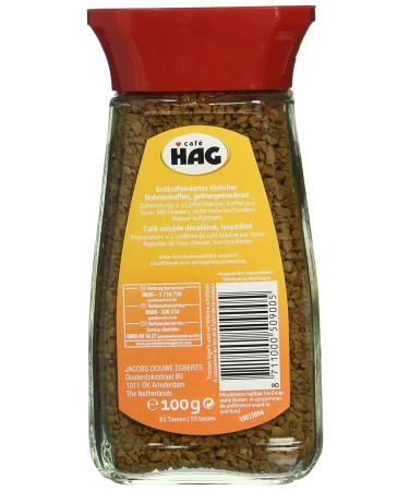 Caf HAG Classic Mild Decaffeinated Soluble Coffee Beans 100g - Premium International Shipping - Buy Online on GoSupps.com