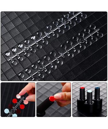 240 Round False Nails Tips Display Clear Nail Color Chart with Adhesive Sticker - Nail Design Salon Essential - Buy Online on GoSupps.com