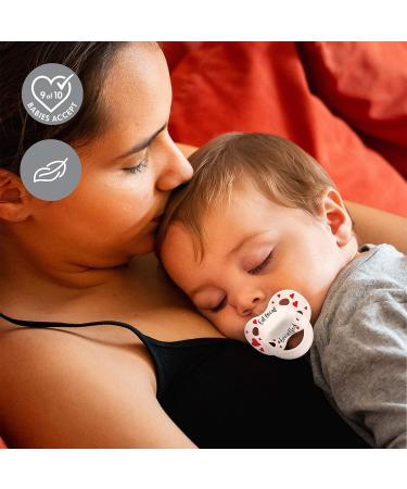 Medela Glow in The Dark Baby Pacifier - 2-Pack, 6-18 Months | BPA-Free | Natural Suckling Support - Buy Online on GoSupps.com