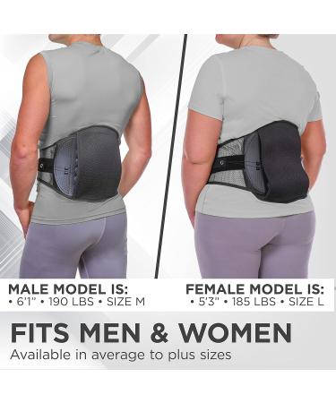 Buy BraceAbility Spondylolisthesis Back Brace - Lumbar Corset for Lower Back Pain & Spinal Support (Size S) - International Shipping Available - Buy Online on GoSupps.com