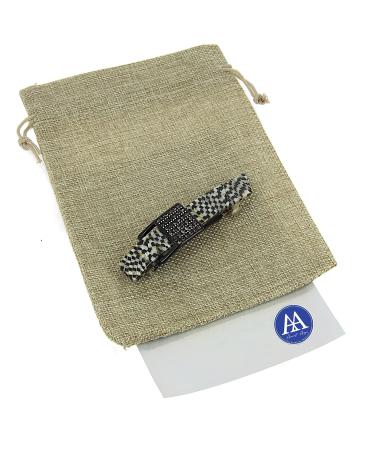 Vintage Mother of Pearl Hair Clip - Luxury Cellulose Accessory with Double Bayonet for International Shipping - Buy Online on GoSupps.com