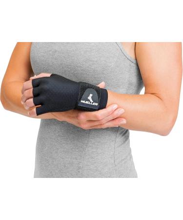 MUELLER Sports Medicine Reversible Compression Glove for Men & Women S/M - Black | Best International Shipping - Buy Online on GoSupps.com