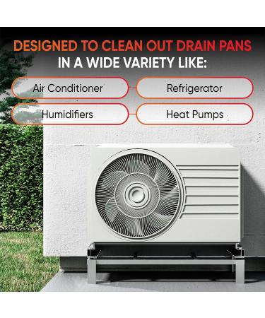 Buy Mad Tabs 35pcs AC Drain Line Cleaner - Odor Control & Water Damage Prevention Tablets - USA Made UV Glow Treatment for Air Conditioners & Humidifiers - Buy Online on GoSupps.com