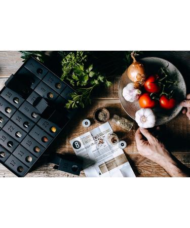 MEIN GENUSS Christmas Bundle 2023: Spice Advent Calendar & Salad Spice Set - 24 Elegant Spices & 5 Recipes for Festive Flavor - Buy Online on GoSupps.com