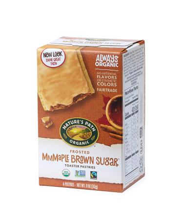 Nature’s Path Organic Frosted Mmmaple Brown Sugar Toaster Pastries, 11 Ounce (Pack of 12), Non-GMO Maple Brown Sugar 11 Ounce (Pack of 12)