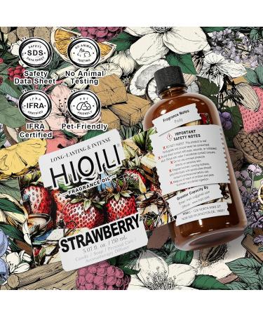 HIQILI 30ML Peppermint Essential Oil & 150ML Strawberry Fragrance Oil for DIY Diffuser - Buy Online on GoSupps.com