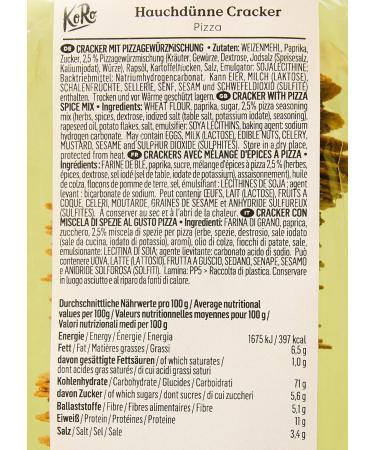 KoRo - Pizza Crackers 100g - Buy Online on GoSupps.com
