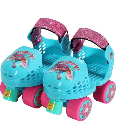 Playwheels Trolls Roller Skates with Knee Pads - Junior Size 6-12 | Buy Online - Buy Online on GoSupps.com