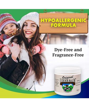 Udder Balm 16 oz - Unscented Original formula for Cracked Dry Skin - Buy Online on GoSupps.com