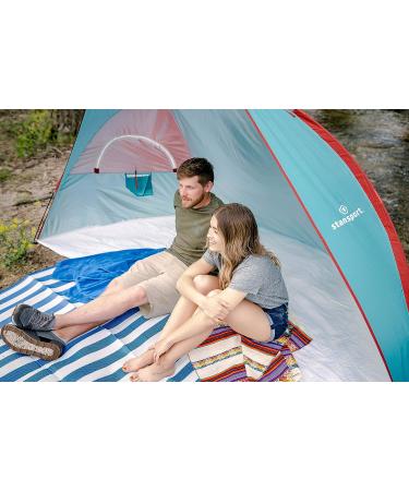 Pacific Play Tents Stansport 507-50 Tatami Straw Ground Mat | Blue | 60L x 78W - Buy Online on GoSupps.com