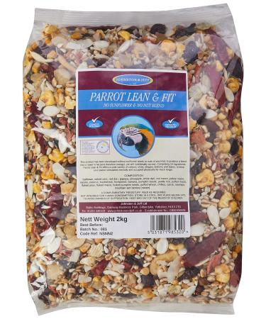 Johnston & Jeff Lean and Fit Parrot Food 2 kg Rice 2 kg (Pack of 1) - Buy Online on GoSupps.com