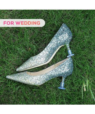 Grass Heel Stoppers 15 Pairs - Durable Protectors for High Heels on Grass & Uneven Floors - S/M/L Sizes - Buy Online on GoSupps.com