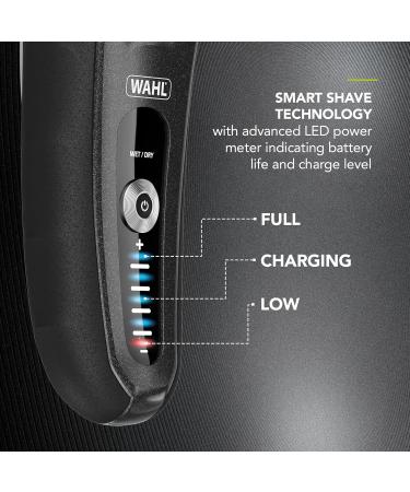 Wahl Lifeproof Plus Wet/Dry Shaver for Men - Flex Foil, Fully Waterproof, LED Power Display - Buy Online on GoSupps.com