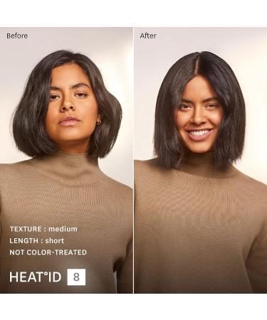 T3 Smooth ID 1 Flat Iron with Touch Interface - Digital Ceramic Flat Iron with Interactive HeatID Technology White/Rose Gold - Buy Online on GoSupps.com