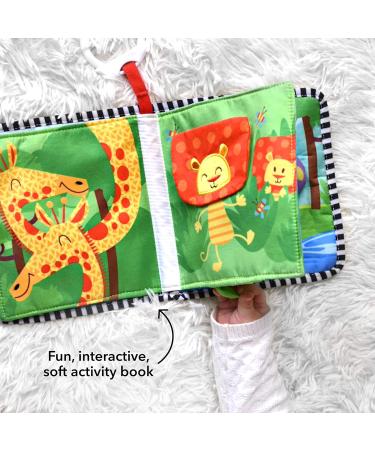 Nuby Baby Activity Book | Tummy Time Learning | 0+ Months - Buy Online on GoSupps.com