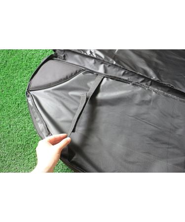 e5e10 38 Compound Bow Bag - Black Oxford Archery Hunting Arrow Carry Case with Adjustable Strap and Pockets for Quiver - Ideal for Outdoor Hunter - Buy Online on GoSupps.com