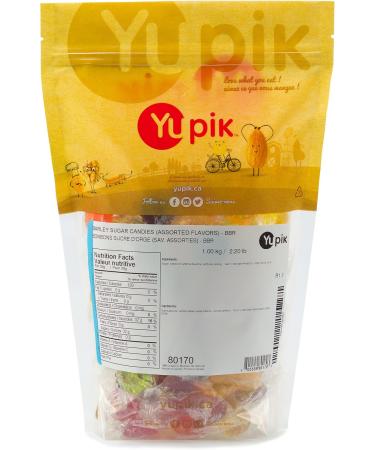 Yupik Barley Sugar Candies Assorted Flavors 1Kg 1 kg (Pack of 1) - Buy Online on GoSupps.com