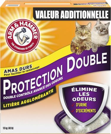 ARM & HAMMER Double Duty Cat Litter Advanced Dual Odour Control 18-kg - Buy Online on GoSupps.com