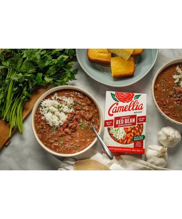 Camellia Brand Creole Red Bean Seasoning Mix  Authentic Louisiana Flavor (Twin Pack) Creole Red Bean (Seasoning only) 1 Count (Pack of 2) - Buy Online on GoSupps.com