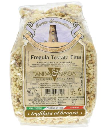 Fregula Tostata Fina, 17.66 Ounce 1.1 Pound (Pack of 1)