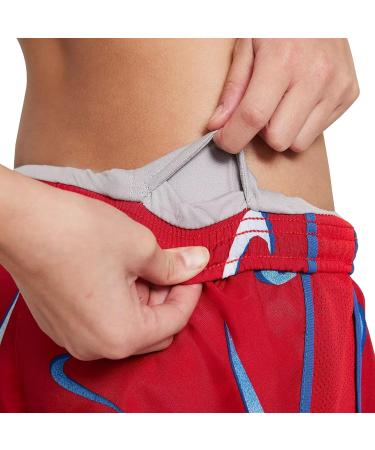 Nike Girl's Dry Tempo Shorts Swoosh - Medium University Red/White/Game Royal - Buy Online on GoSupps.com