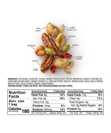 Sahale Snacks Bean + Nut Snack Mix Variety Pack - 12 x 1.25 Oz | Healthy Snack - Buy Online on GoSupps.com