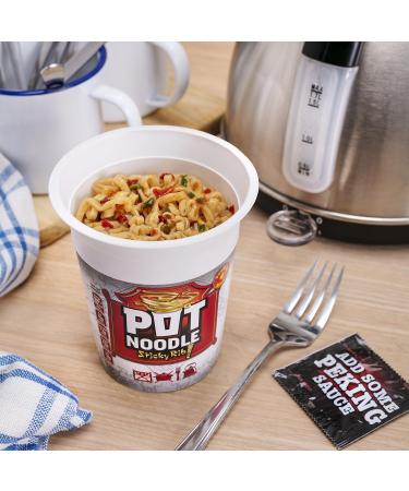 Pot Noodle Sticky Rib Standaard 12 x 90 g - Buy Online on GoSupps.com