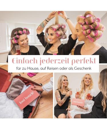 Loui Boucl Locken Wrap Set - 30 Piece Hair Curler Set with Clips | Heat-Free Curls in 3 Sizes (48mm 36mm 25mm) - International Shipping Available - Buy Online on GoSupps.com