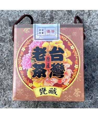 Taiwanese old tea Alishan Charcoal roasted oolong tea 1980s 300g - Buy Online on GoSupps.com