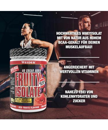 Weider Protein Powder Fruit Isolate - Red Fruit | Premium International Shipping - Buy Online on GoSupps.com